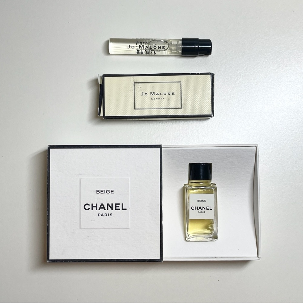 NIB Chanel Beige Eau De Parfum + Bonus Jo Malone Nectarine Blossom & Honey